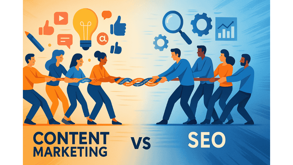 Content Marketing vs SEO