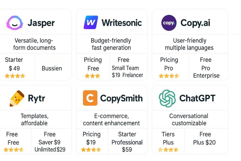 AI Website for Content Writing