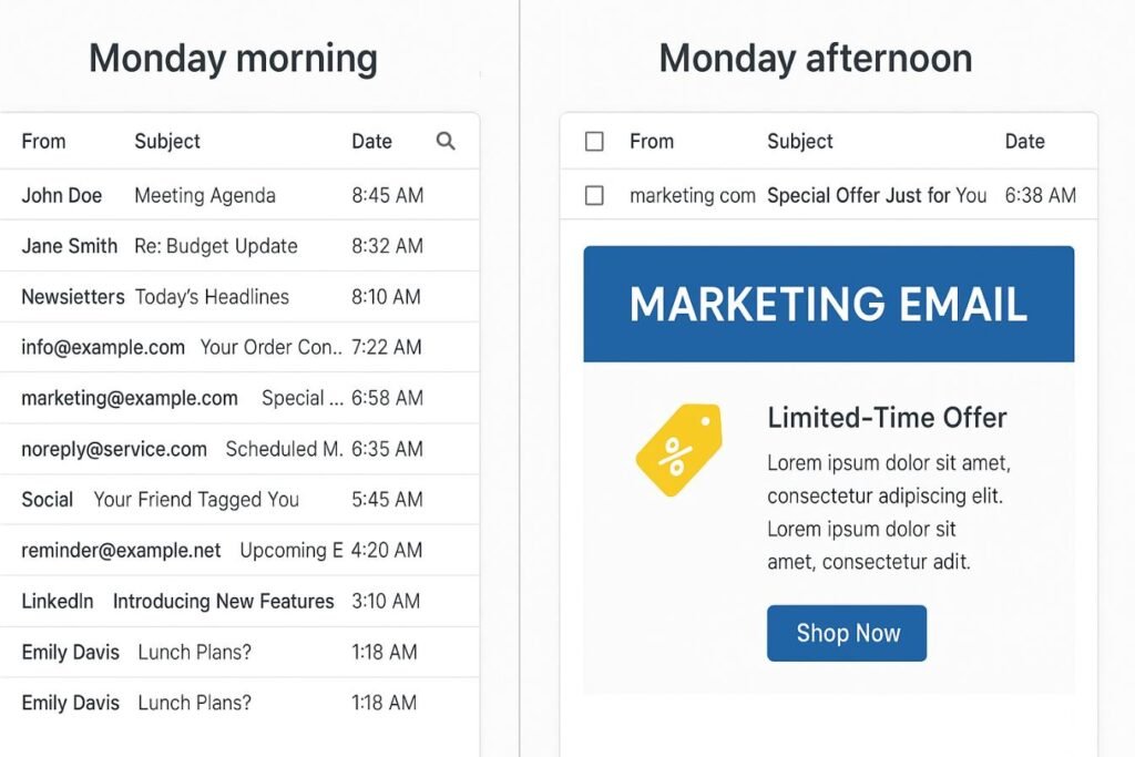 Best Time to Send an Email on Monday