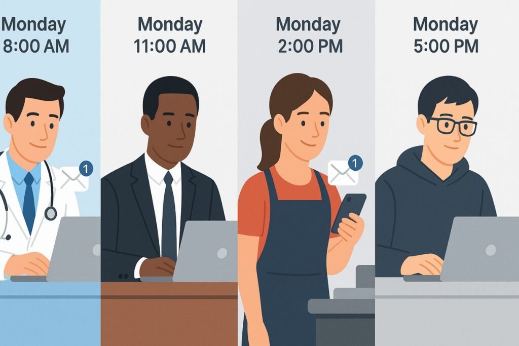 Best Time to Send an Email on Monday